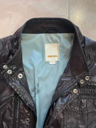 Chaqueta Diesel Negra Hombre