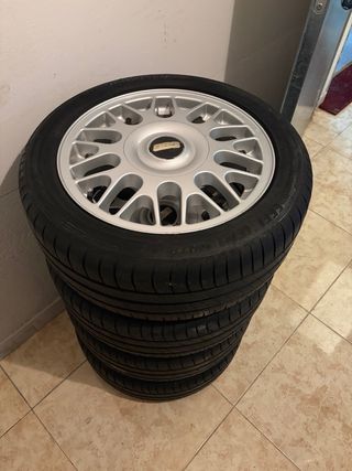 Llantas BBS 4x100 con neumáticos