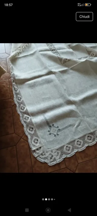 Tovaglia 160x260 cm con 12 tovaglioli