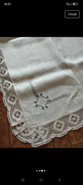 Tovaglia 160x260 cm con 12 tovaglioli