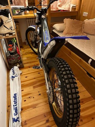 Moto de trial sherco 290