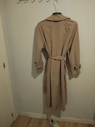 Gabardina Beige Talla XL