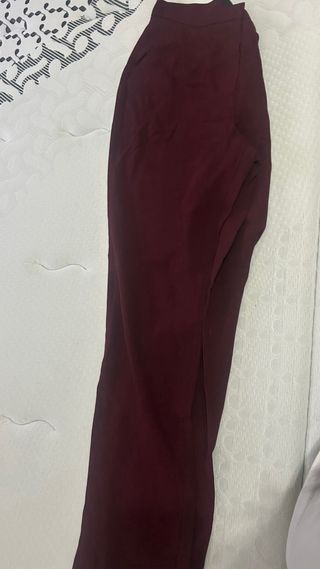 Pantalones de traje Pedro del Hierro morado
