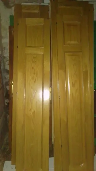 Puertas de armario de madera