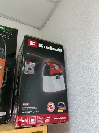 Pulverizador a presión Einhell GE-WS 18/75 Li