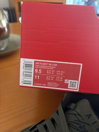 Nike Air Flight Vacilonas Verde Oliva,