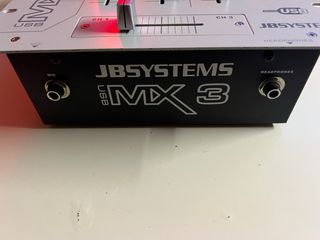 MESA DE MEZCLAS JBSYSTEMS MK3 USB MIXER DJ