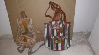 Lote 2 Mochilas Pequeñas