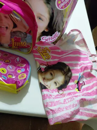 Pack Soy Luna Mochila y Neceser