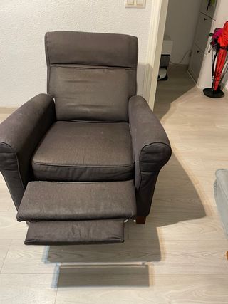 2 Sillones Relax Ikea negros 130€ x los dos
