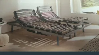 BASE CAMA ARTICULADA DOBLE CON COLCHONES