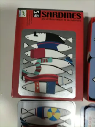 Sardines Juego de Observación y Memoria