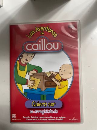 Lote dvd de Caillou