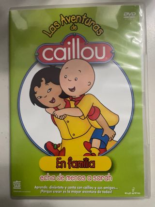 Lote dvd de Caillou