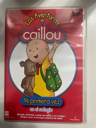 Lote dvd de Caillou