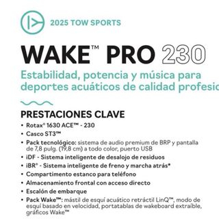 Moto de agua Sea-Doo Wake Pro 230