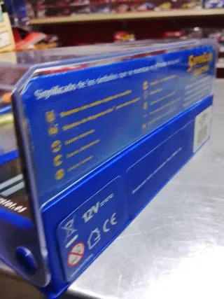 Scalextric Super Slot Mini Cooper Azul escala 1.32