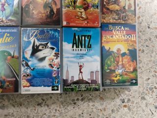 18 VHS Cine Infantil y Familiar