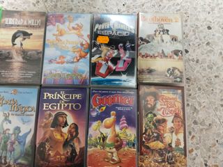 18 VHS Cine Infantil y Familiar