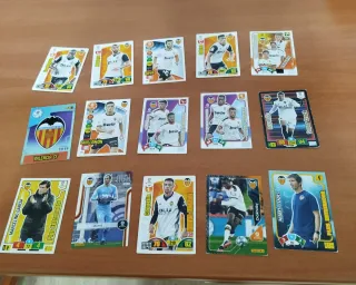 Cromos Valencia CF Varias Temporadas