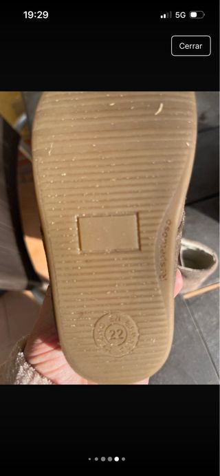 Botitas niño/niña talla 22