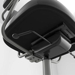 Silla Ikea ALEFJÄLL Negra/Gris Cuero