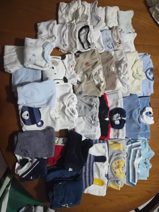 Lotto tutine neonato miste taglia 62