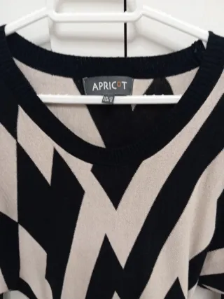 Vestido elástico estampado talla 38