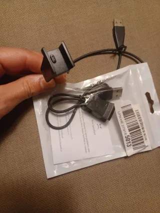 Cargador Fitbit Alta con pinzas