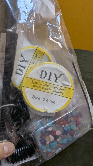 Kit Fabricación Anillos Piedras y Alambres