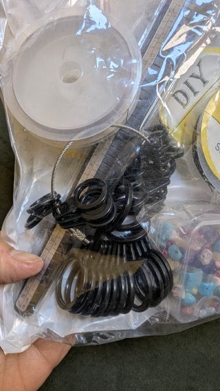 Kit Fabricación Anillos Piedras y Alambres