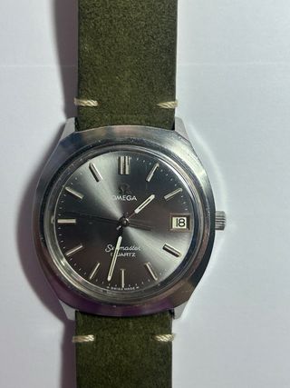 Omega Seamaster Quartz Date Gris