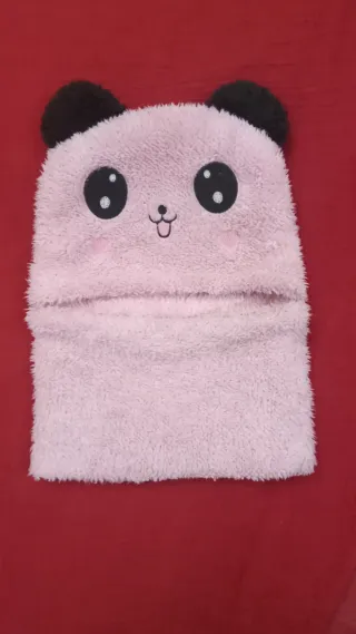 Pasamontañas Oso Rosa y Negro