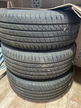 4 Llantas Originales Skoda + Neumáticos Firestone