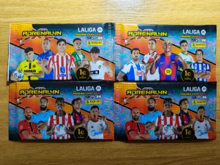 4 Sobres Adrenalyn XL LaLiga EA Sports 2025-26