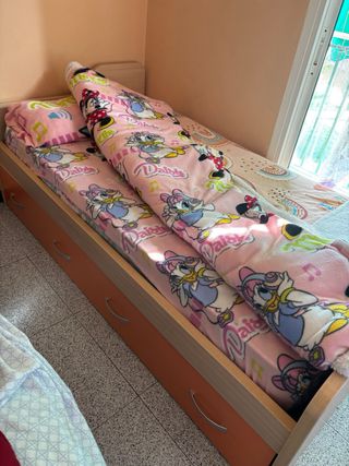 Armario y cama infantil