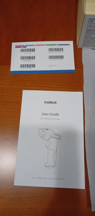Escáner de código de barras Inateck BCST-70