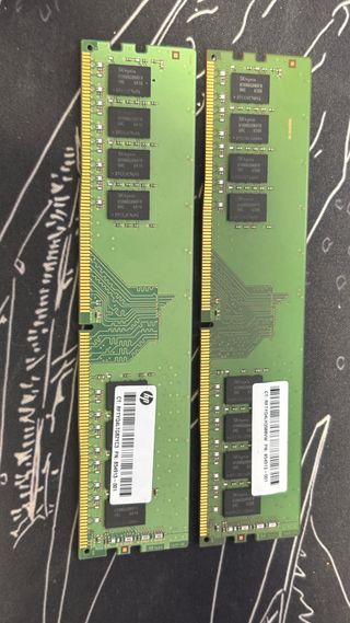 2x8GB DDR4 RAM HP