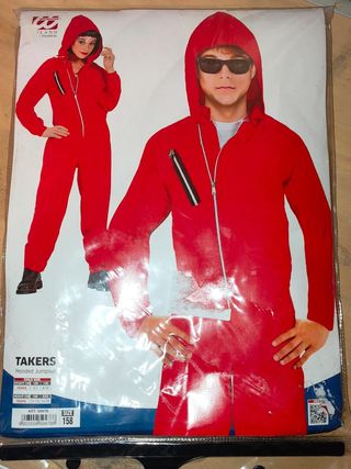 Disfraz Takers con capucha talla 158