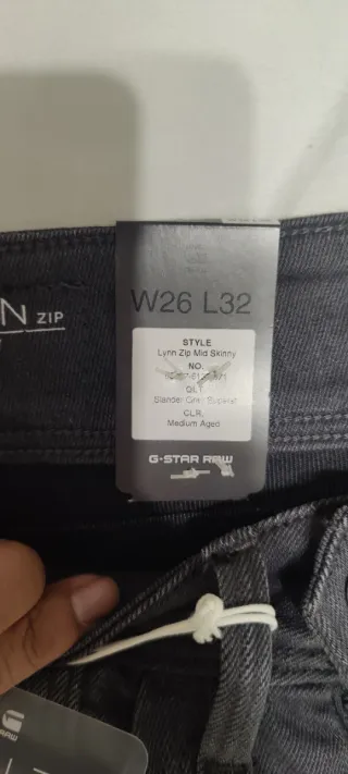 Pantalón vaquero tipo skinny mujer G Star Raw.