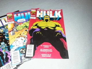 Comics Hulk Guerras Troyanas. 1-5.