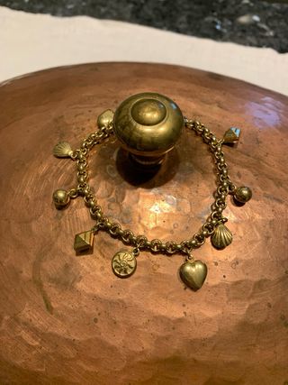 Bracciale oro 750 con ciondoli