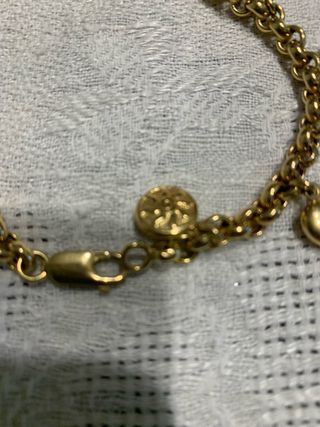Bracciale oro 750 con ciondoli