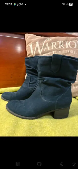 Botines T38 Azul Marino