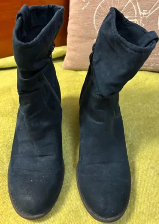 Botines T38 Azul Marino