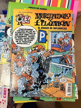 Tebeos mortadelo y filemón