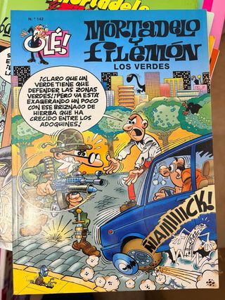 Tebeos mortadelo y filemón