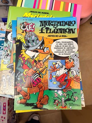 Tebeos mortadelo y filemón