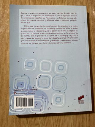 Aprender a enseñar matemáticas en la educación ...
