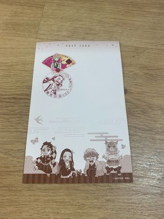 Postal Kimetsu no Yaiba - Mitsuri